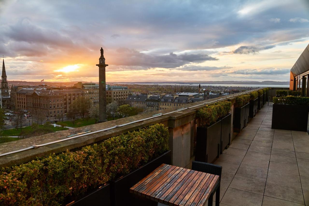 Cheval The Edinburgh Grand Aparthotel Exterior foto View from the rooftop of the Edinburgh Academy